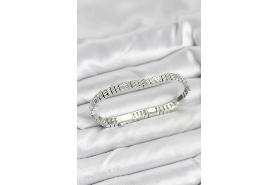 Shoecide Gümüş Renk Vıp Seri Bileklik