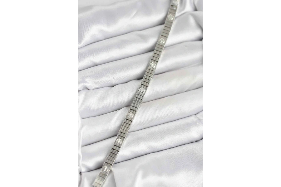 Shoecide Gümüş Renk Vıp Seri Bileklik