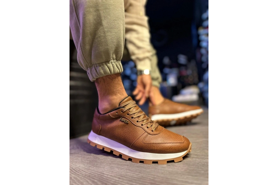 Shoecide Günlük Ayakkabı 002 Taba