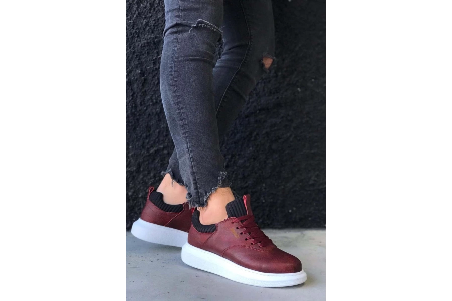 Shoecide Günlük Ayakkabı 055 Bordo