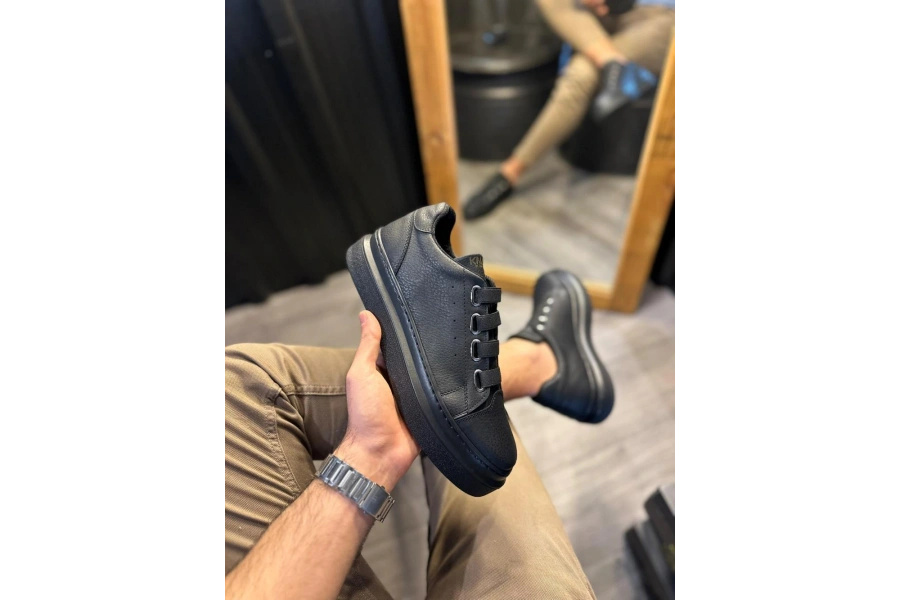 Shoecide Günlük Ayakkabı 521 Siyah (siyah Taban)