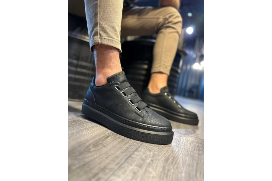 Shoecide Günlük Ayakkabı 521 Siyah (siyah Taban)