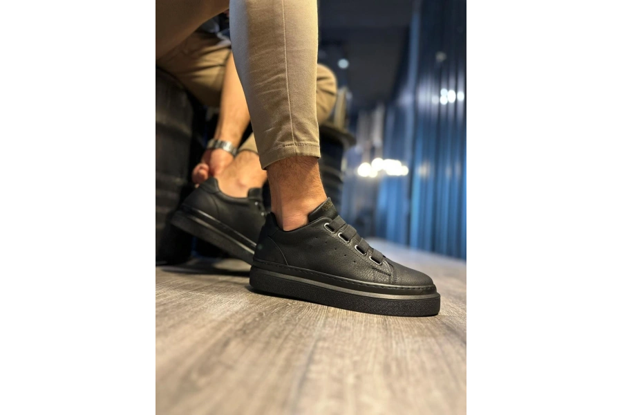 Shoecide Günlük Ayakkabı 521 Siyah (siyah Taban)