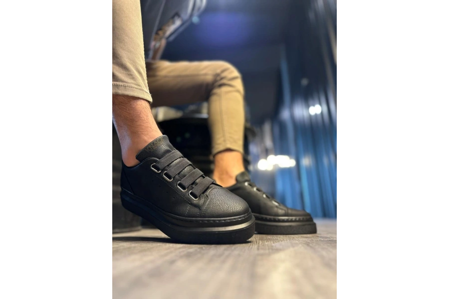 Shoecide Günlük Ayakkabı 521 Siyah (siyah Taban)