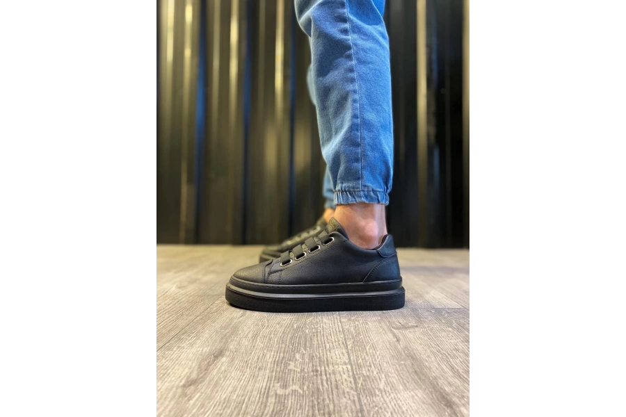 Shoecide Günlük Ayakkabı 521 Siyah (siyah Taban)