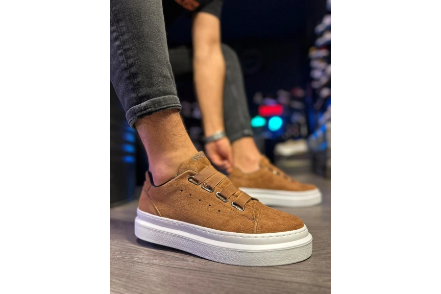 Shoecide Günlük Ayakkabı 521 Taba Süet