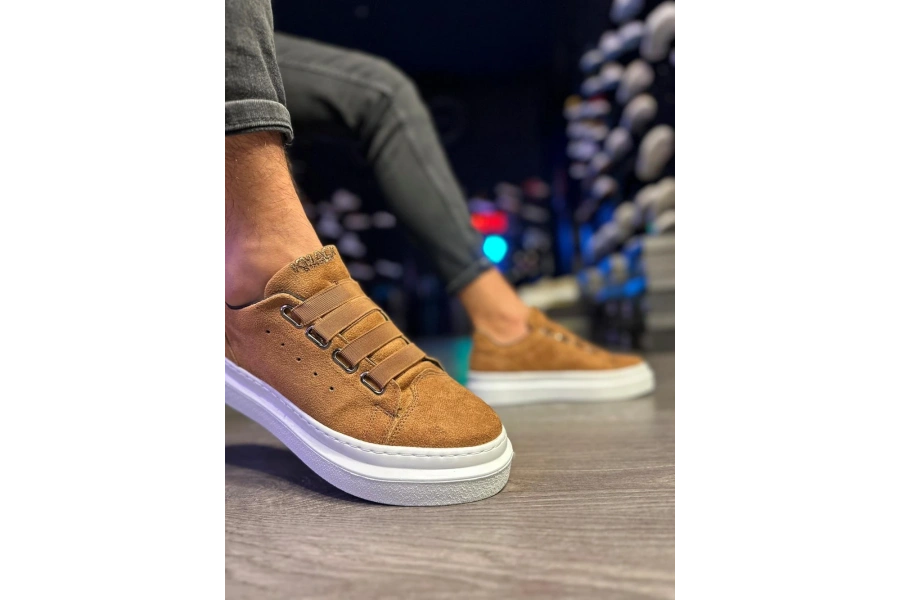 Shoecide Günlük Ayakkabı 521 Taba Süet