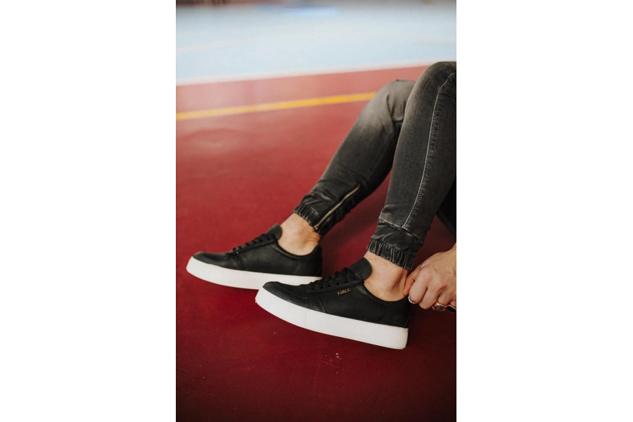 Shoecide Günlük Ayakkabı 666 Siyah (beyaz Taban)