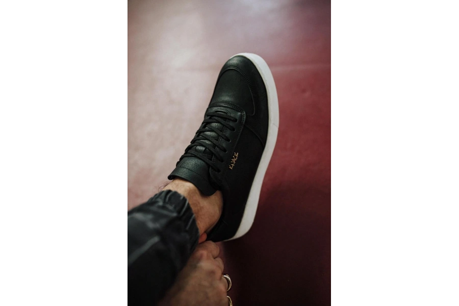 Shoecide Günlük Ayakkabı 666 Siyah (beyaz Taban)