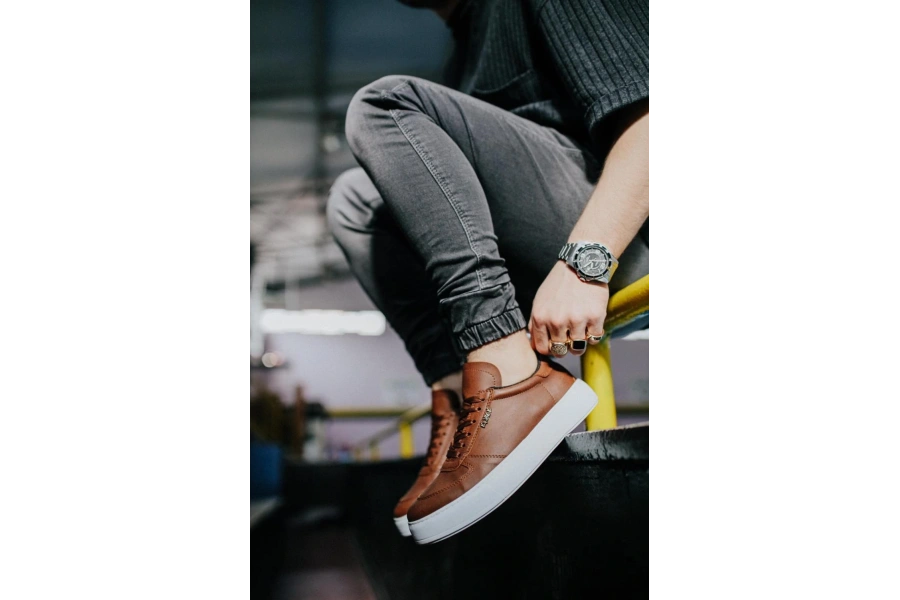 Shoecide Günlük Ayakkabı 666 Taba