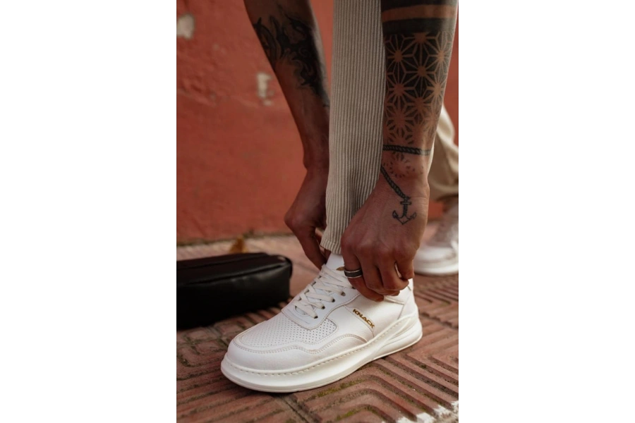 Shoecide Günlük Ayakkabı 707 Beyaz