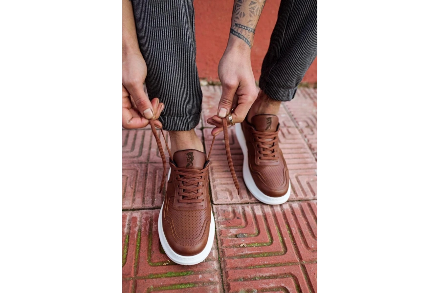 Shoecide Günlük Ayakkabı 707 Taba