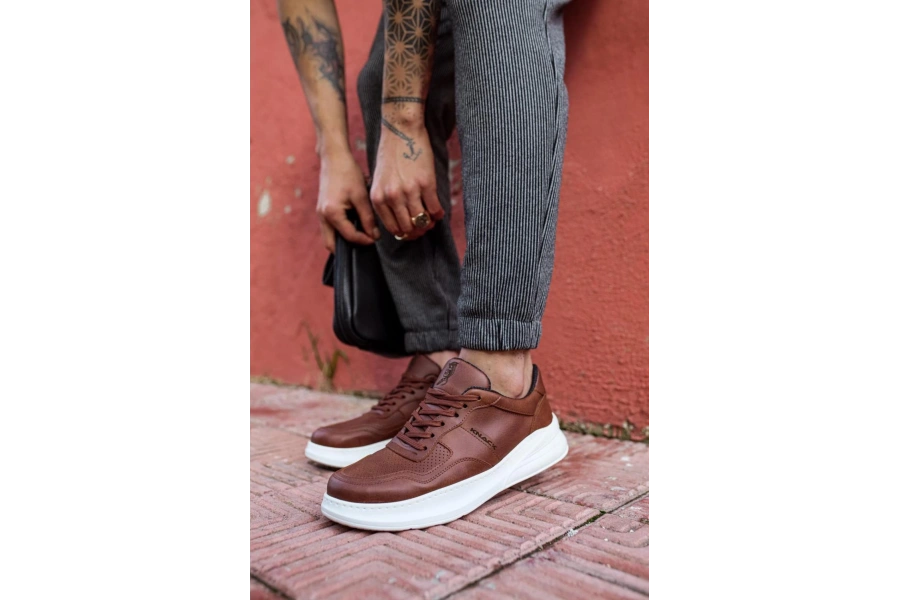 Shoecide Günlük Ayakkabı 707 Taba