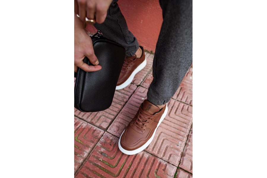 Shoecide Günlük Ayakkabı 707 Taba