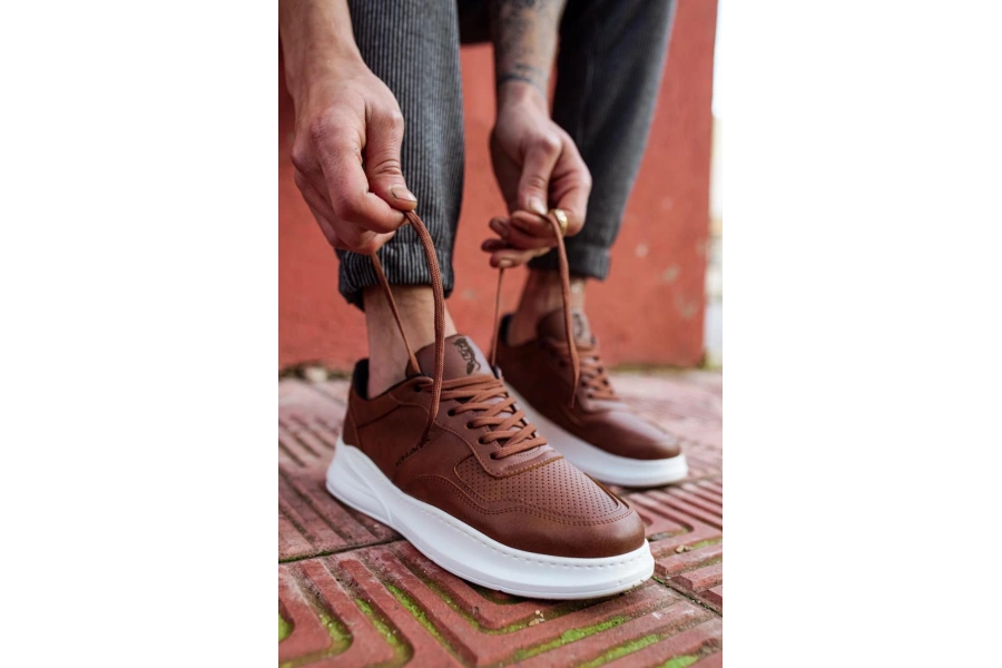 Shoecide Günlük Ayakkabı 707 Taba