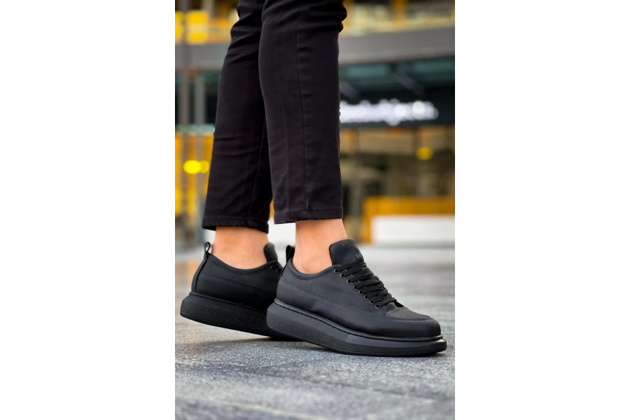 Shoecide Günlük Ayakkabı 814 Siyah (siyah Taban)