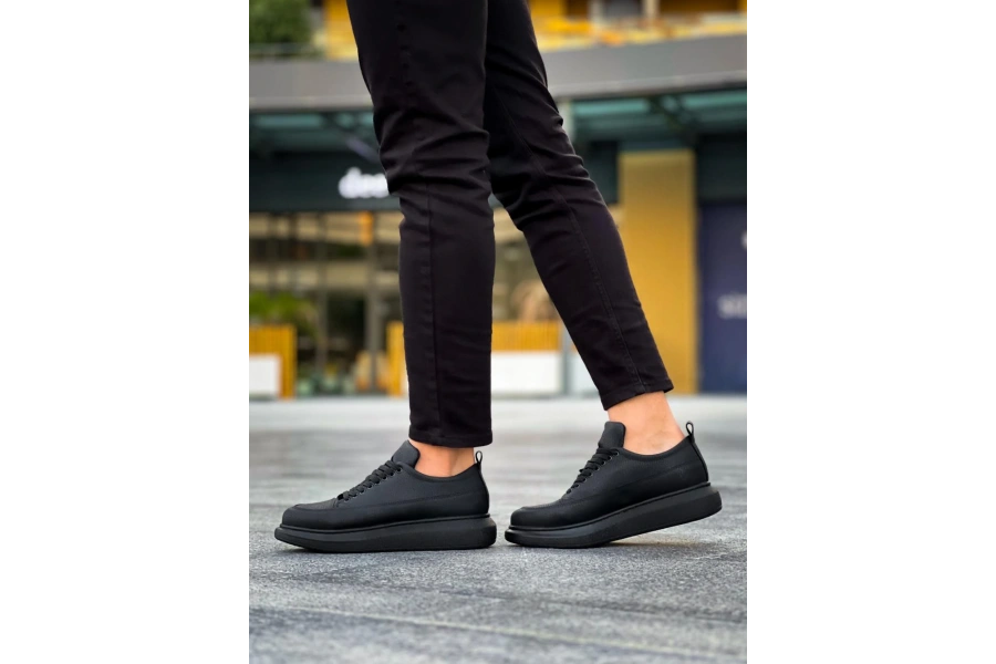 Shoecide Günlük Ayakkabı 814 Siyah (siyah Taban)