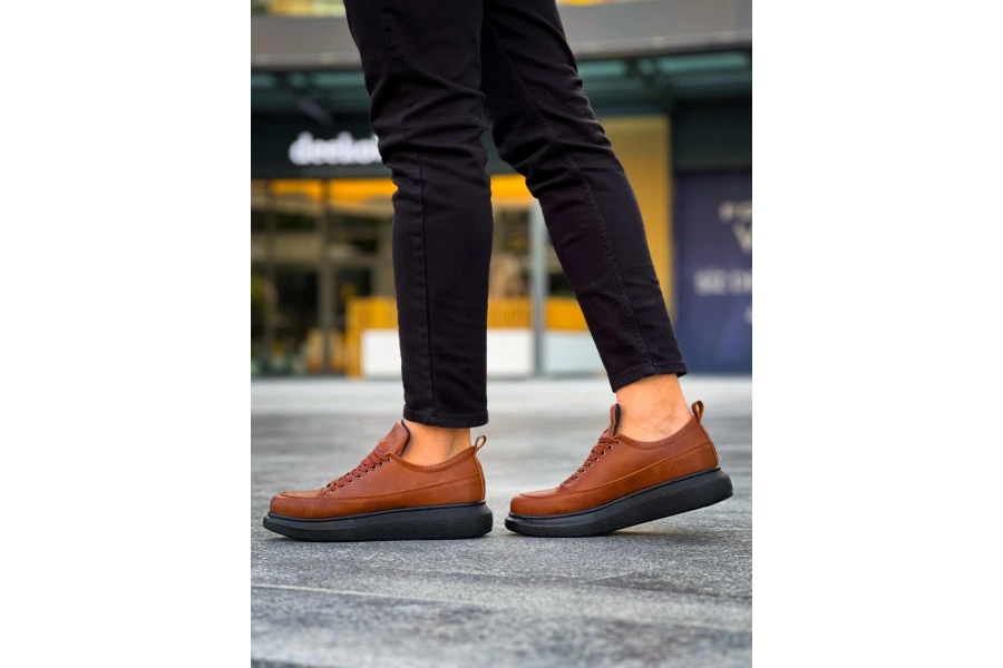 Shoecide Günlük Ayakkabı 814 Taba (siyah Taban)