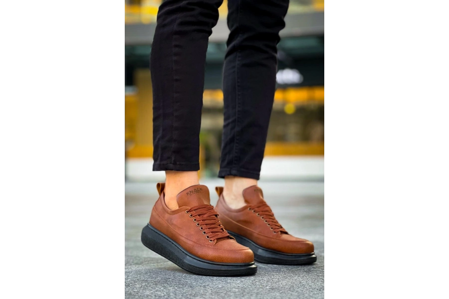 Shoecide Günlük Ayakkabı 814 Taba (siyah Taban)