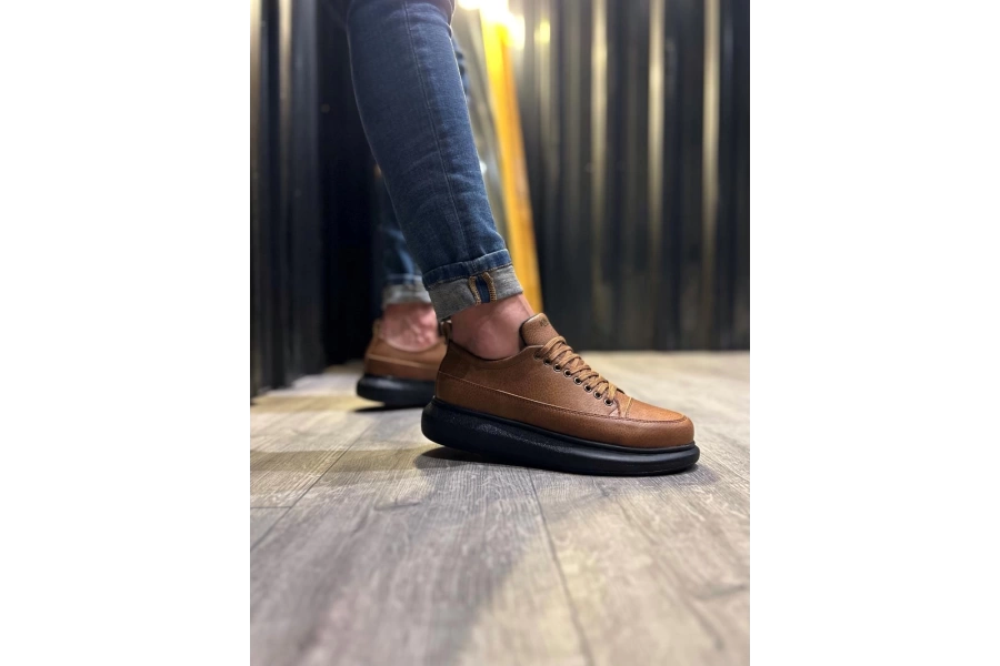 Shoecide Günlük Ayakkabı 814 Taba (siyah Taban)