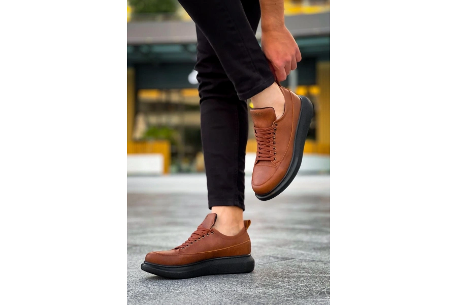 Shoecide Günlük Ayakkabı 814 Taba (siyah Taban)