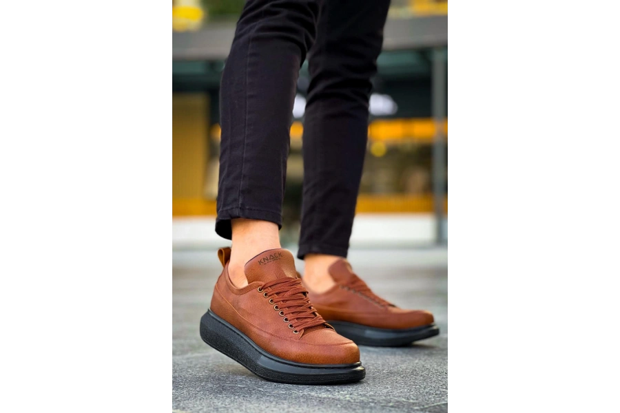 Shoecide Günlük Ayakkabı 814 Taba (siyah Taban)