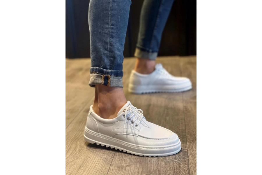 Shoecide Günlük Ayakkabı T12 Beyaz