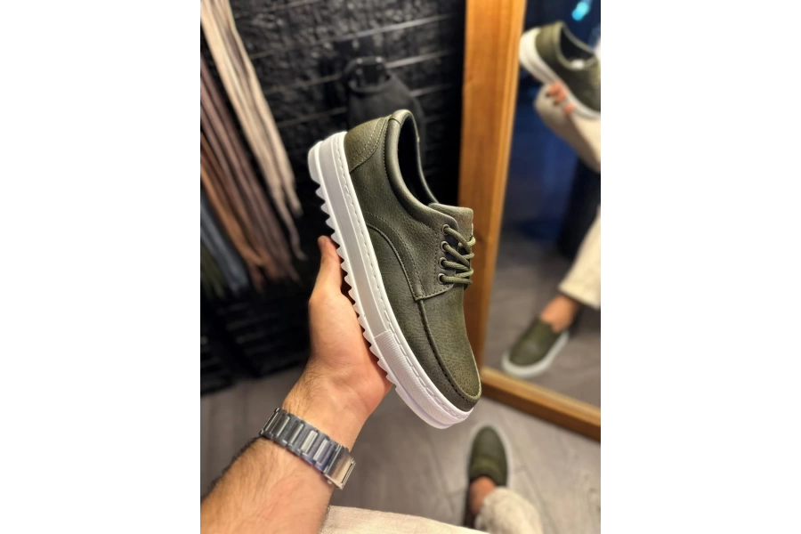 Shoecide Günlük Ayakkabı T12 Haki