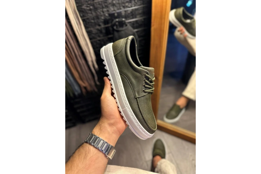 Shoecide Günlük Ayakkabı T12 Haki