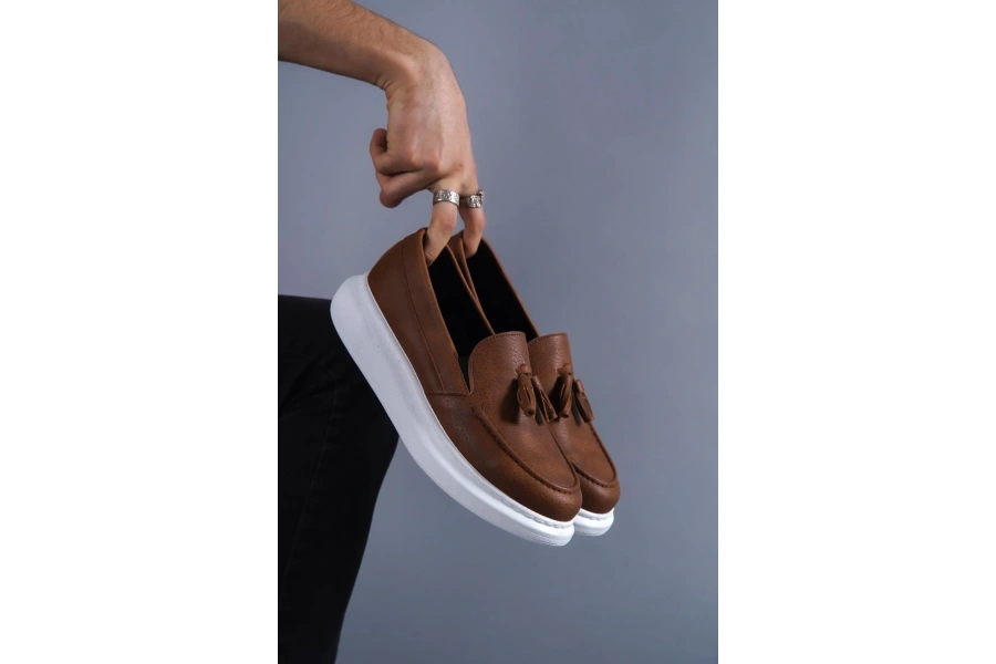 Shoecide Günlük Spor Klasik Ayakkabı 818 Taba