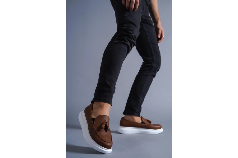 Shoecide Günlük Spor Klasik Ayakkabı 818 Taba