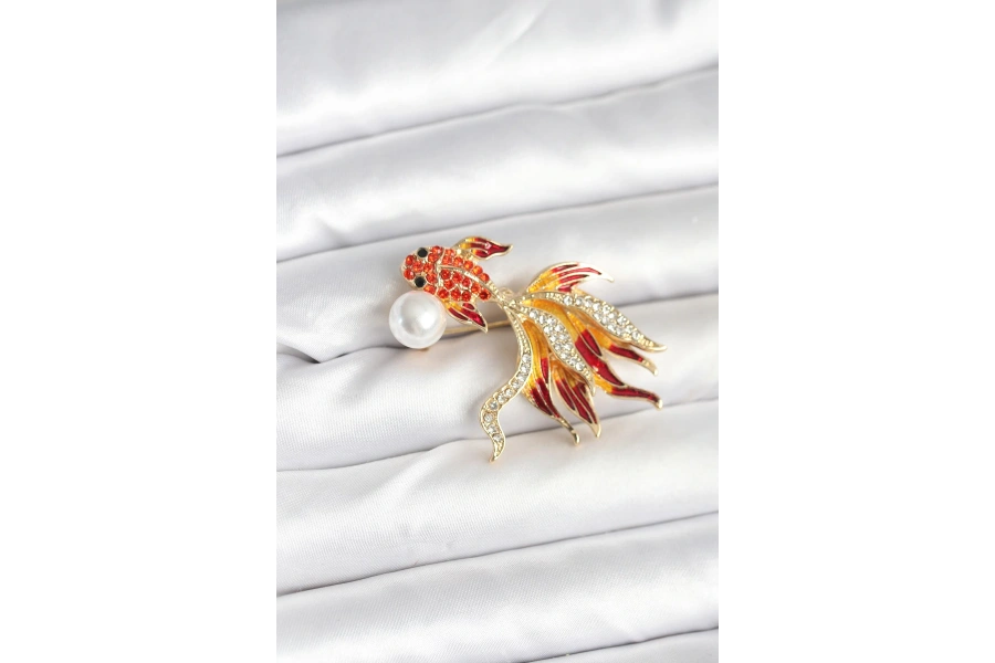 Shoecide Japon Balığı Model Broş