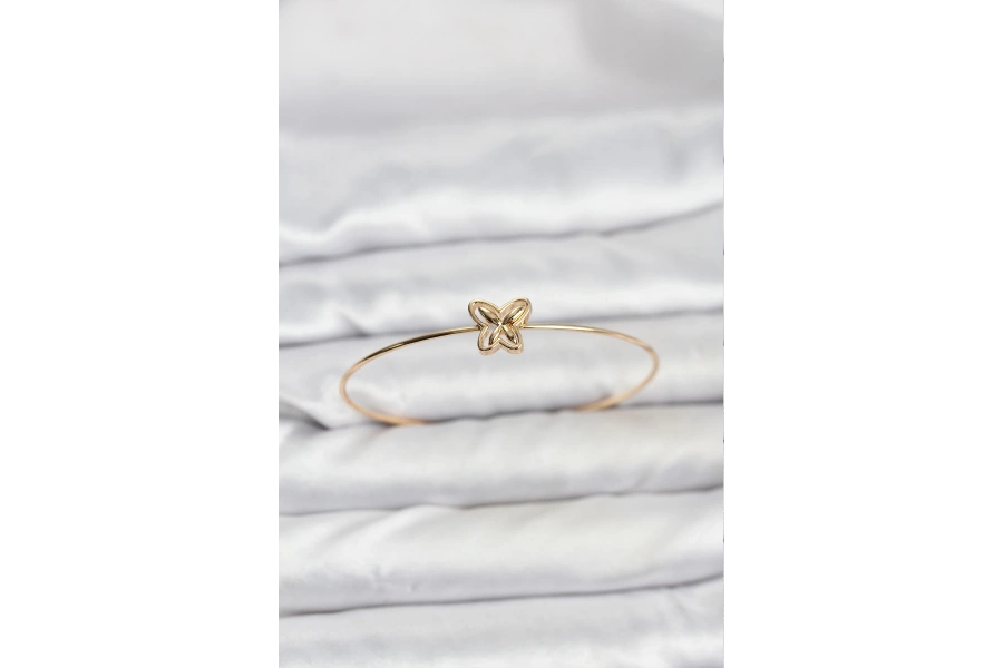 Shoecide Kelebek Model Gold Renk Bileklik