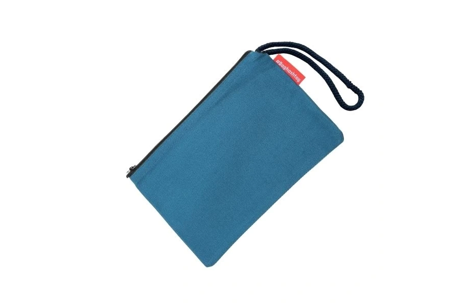 Shoecide Lacivert Clutch Bez Çanta