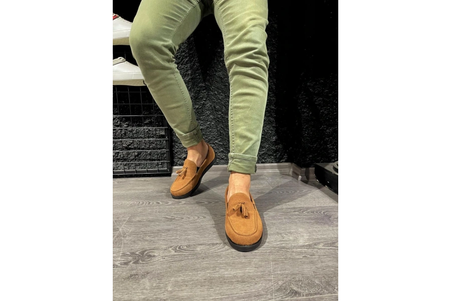 Shoecide Loafer Erkek Ayakkabı 007 Taba