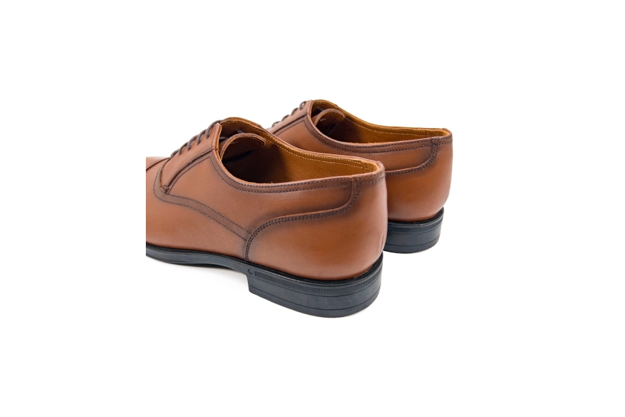 Shoecide Mostar Taba Hakiki Deri Klasik Erkek Ayakkabı