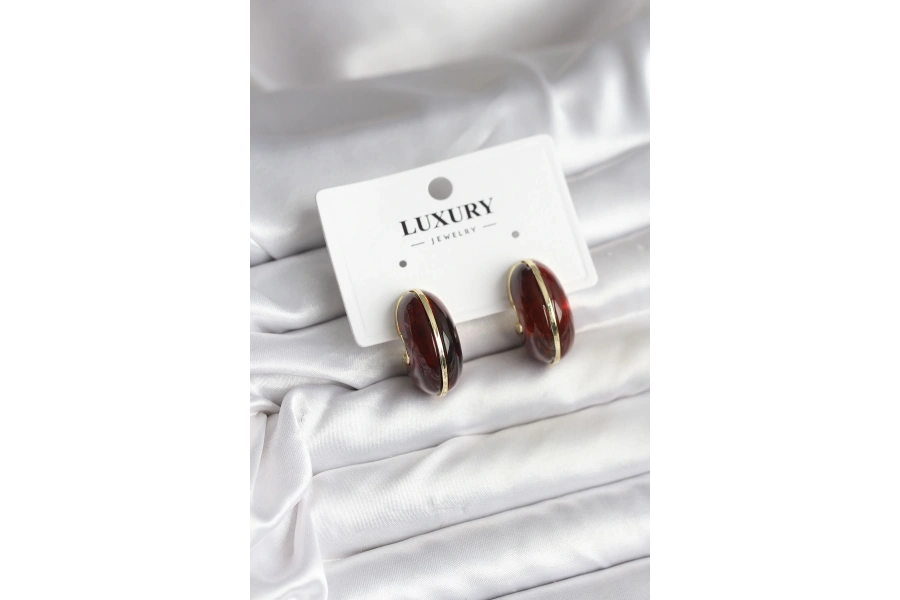 Shoecide Pirinç Vintage Kadın Küpe