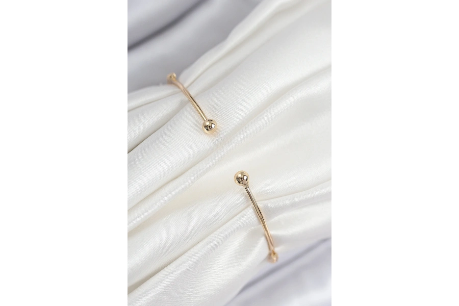 Shoecide Pirinç Zirkon Taşlı Kelebek Model Gold Renk Kadın Bileklik
