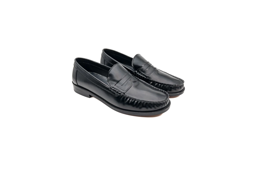 Shoecide Punta Siyah Hakiki Deri Klasik Erkek Ayakkabı