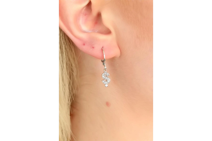 Shoecide Ş Harf Bayan Küpe