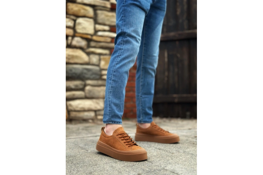 Shoecide Sb500 Boa Özel Termo Taban Taba Casual Erkek Ayakkabı