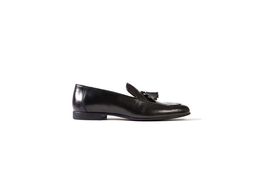 Shoecide Seranad Siyah Hakiki Deri Klasik Erkek Ayakkabı