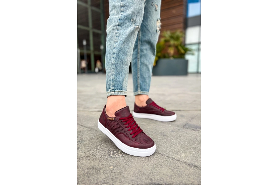 Shoecide Shch015 Cbt First Edition Erkek Ayakkabı Bordo