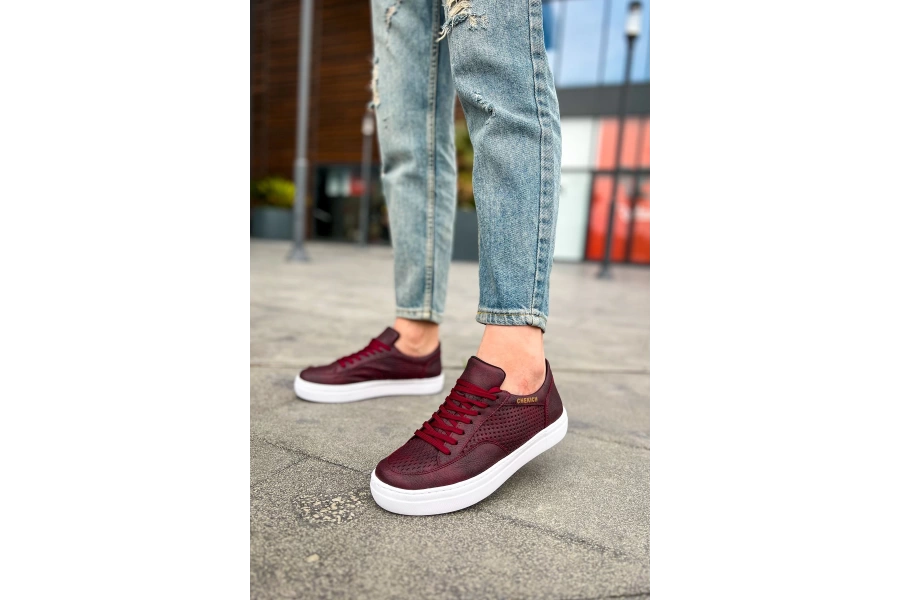 Shoecide Shch015 Cbt First Edition Erkek Ayakkabı Bordo