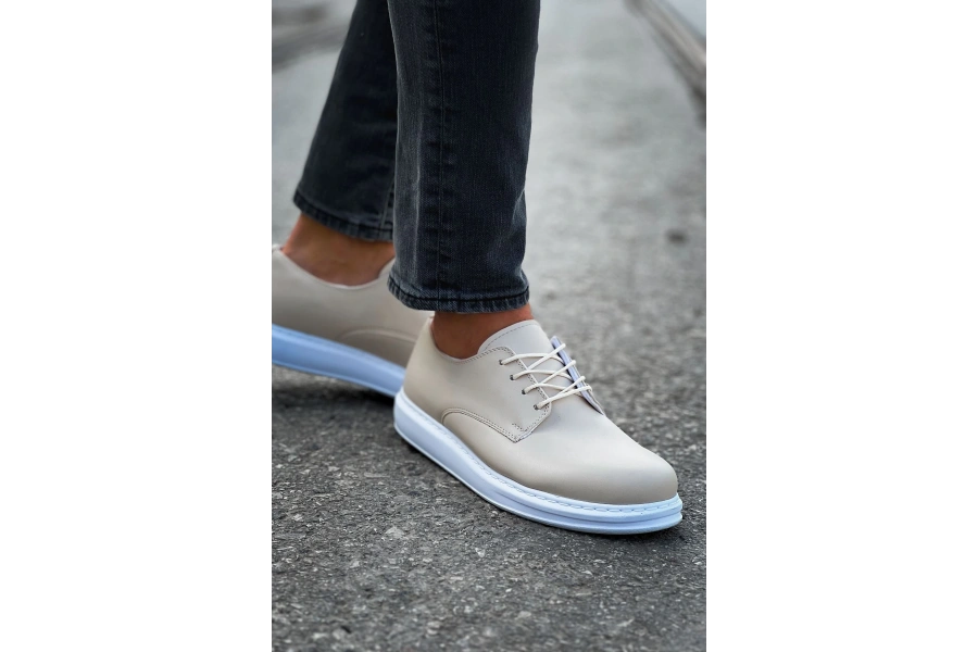 Shoecide Sho003 - Cbt Pelle Classica Erkek Ayakkabı Bej