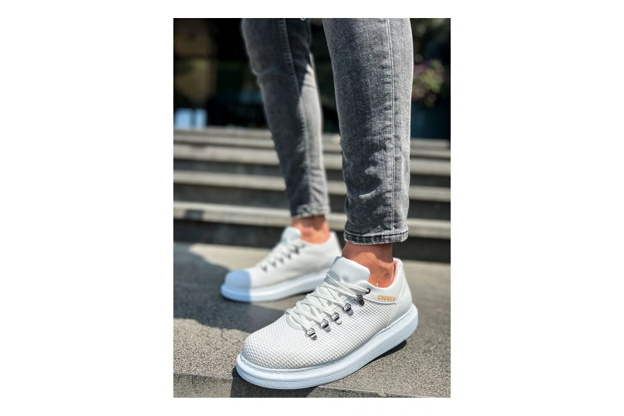 Shoecide Sho021 - Cbt Favo Erkek Ayakkabı Beyaz