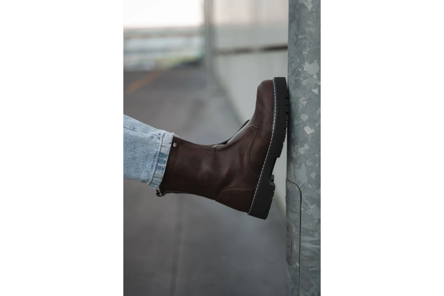 Shoecide Sho027 - Cst Quebec Erkek Bot Kahve