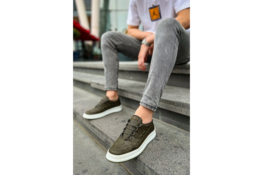 Shoecide Sho040 - Cbt C-rey Erkek Ayakkabı Hakı