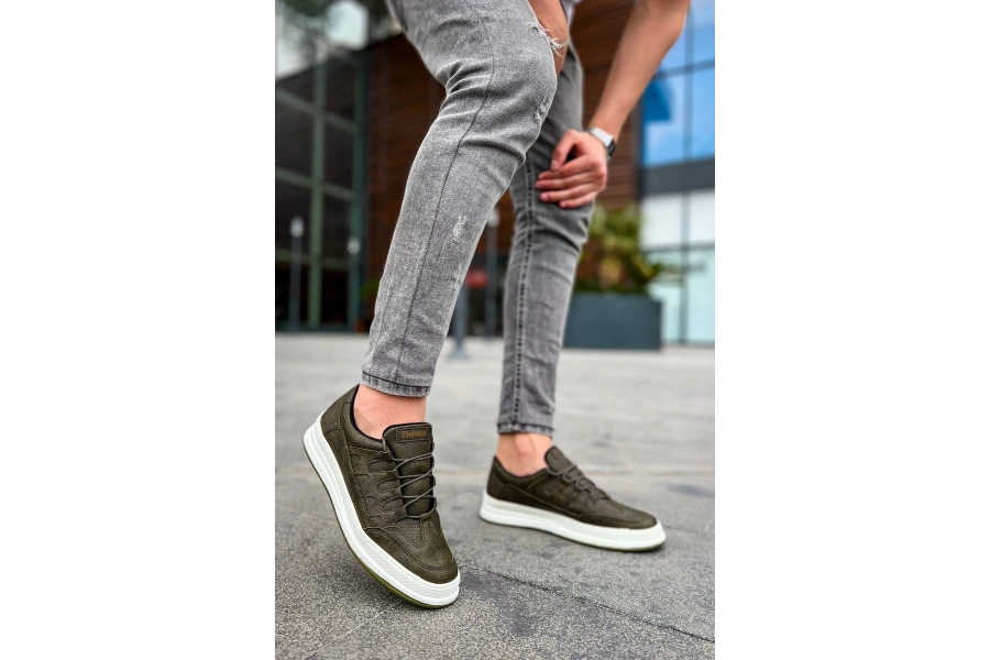 Shoecide Sho040 - Cbt C-rey Erkek Ayakkabı Hakı
