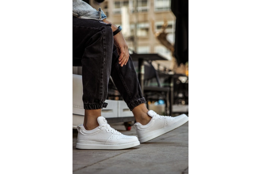 Shoecide Sho109 Cbt Hercules Erkek Ayakkabı Beyaz
